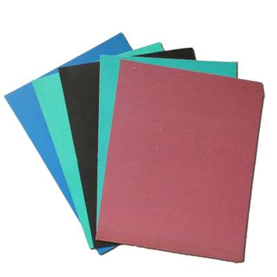 Red Green Yellow Blue colored Non-asbestos compressed jointing gasket sheet sealing material  manufacturer hebei gasket factory