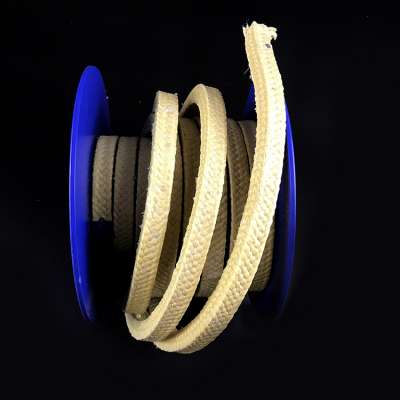 High quality braided Aramid Kevlar Fiber gland Packing sealing material for seals