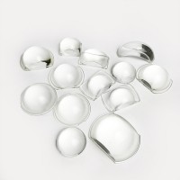 Factory price OEM optical lens Convex lens concave lens borosilicate glass made for auto lighting