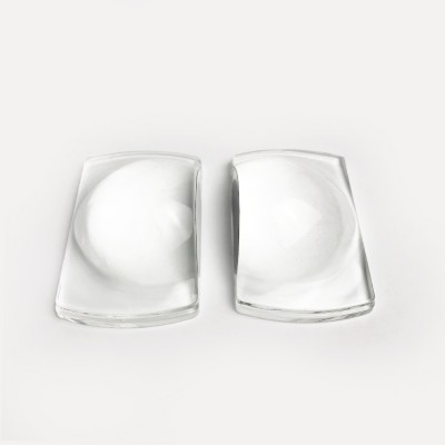 Optical lens Convex lens concave lens customized size for auto lighting glass